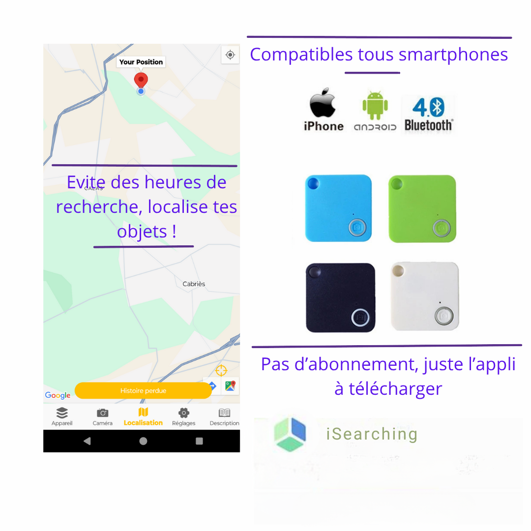 Tracker d'objet en Bluetooth